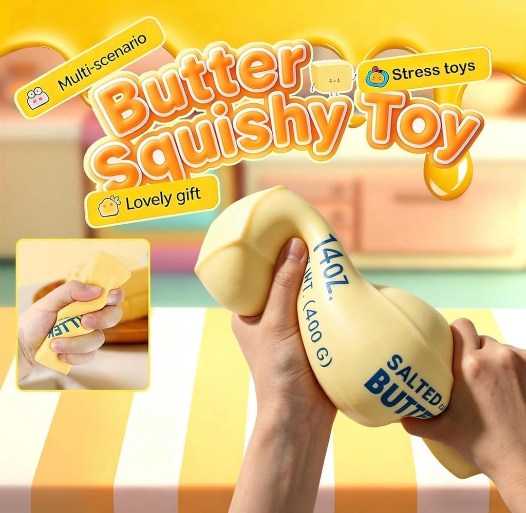 Butter Squishy Toy