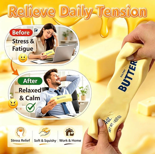 Butter Squishy Toy