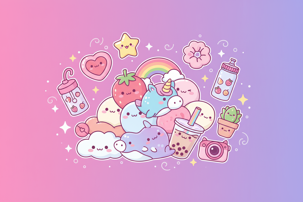 Avora Store Kawaii Hero Banner